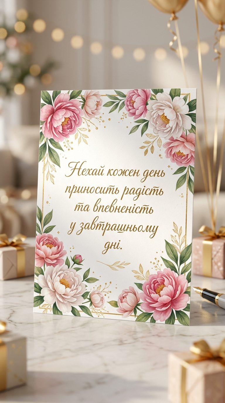Щирі привітання з ювілеєм чоловікові своїми словами - image