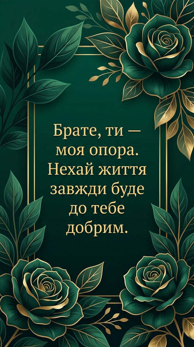 Зворушливі привітання брату до сліз - image