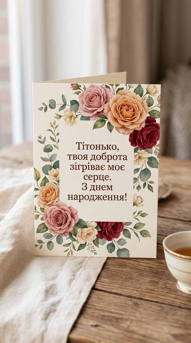 Зворушливі привітання з днем народження тітці до сліз - image