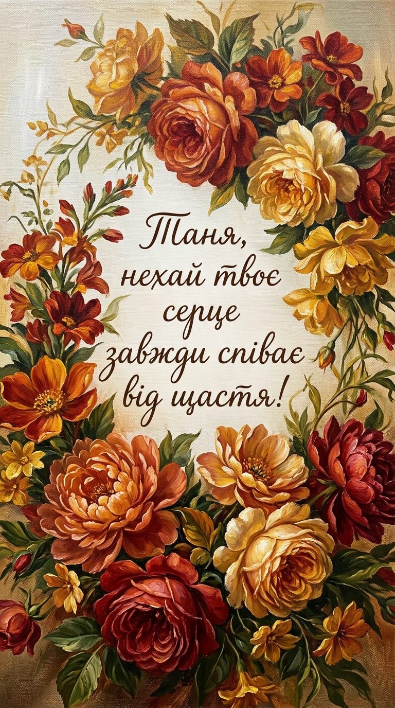 Зворушливі вітання для Тетяни, які торкаються серця - image
